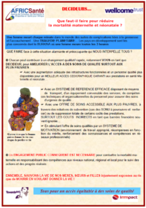 Décideurs en santé maternelle
